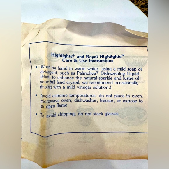 Princess House VTG 1988 Royal Highlights Cut Lead Crystal Mini Vases, 2, NIB EUC - Picture 15 of 17